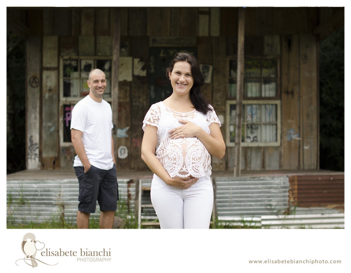 Ensaio Gestante sessão fotográfica gestação gêmeos estação férrea Caxias do Sul 
