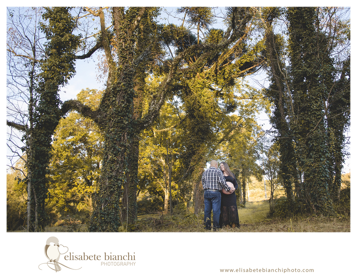 Ensaio fotográfico gestante sessão de fotos da gestação em externa Caxias do Sul