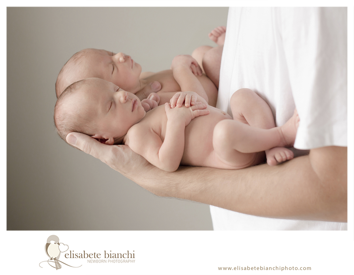 Newborn gêmeos ensaio fotográfico recém-nascidos Caxias do Sul