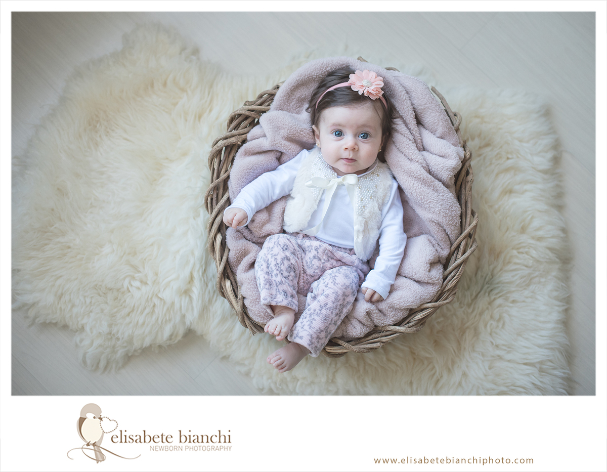 Fotos bebê 3 meses ensaio acompanhamento trimestral Caxias do Sul