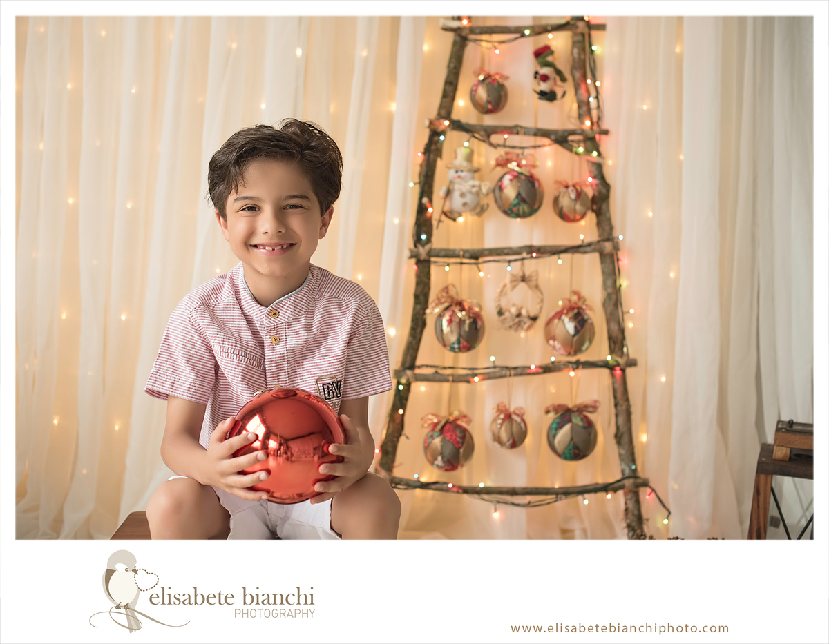 Mini-Sessão Natal 2016 ensaio de natal cenário fotográfico Caxias do Sul