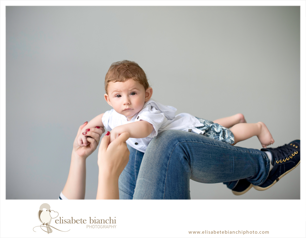 Fotos 7 meses bebê acompanhamento fotográfico semestral Caxias do Sul