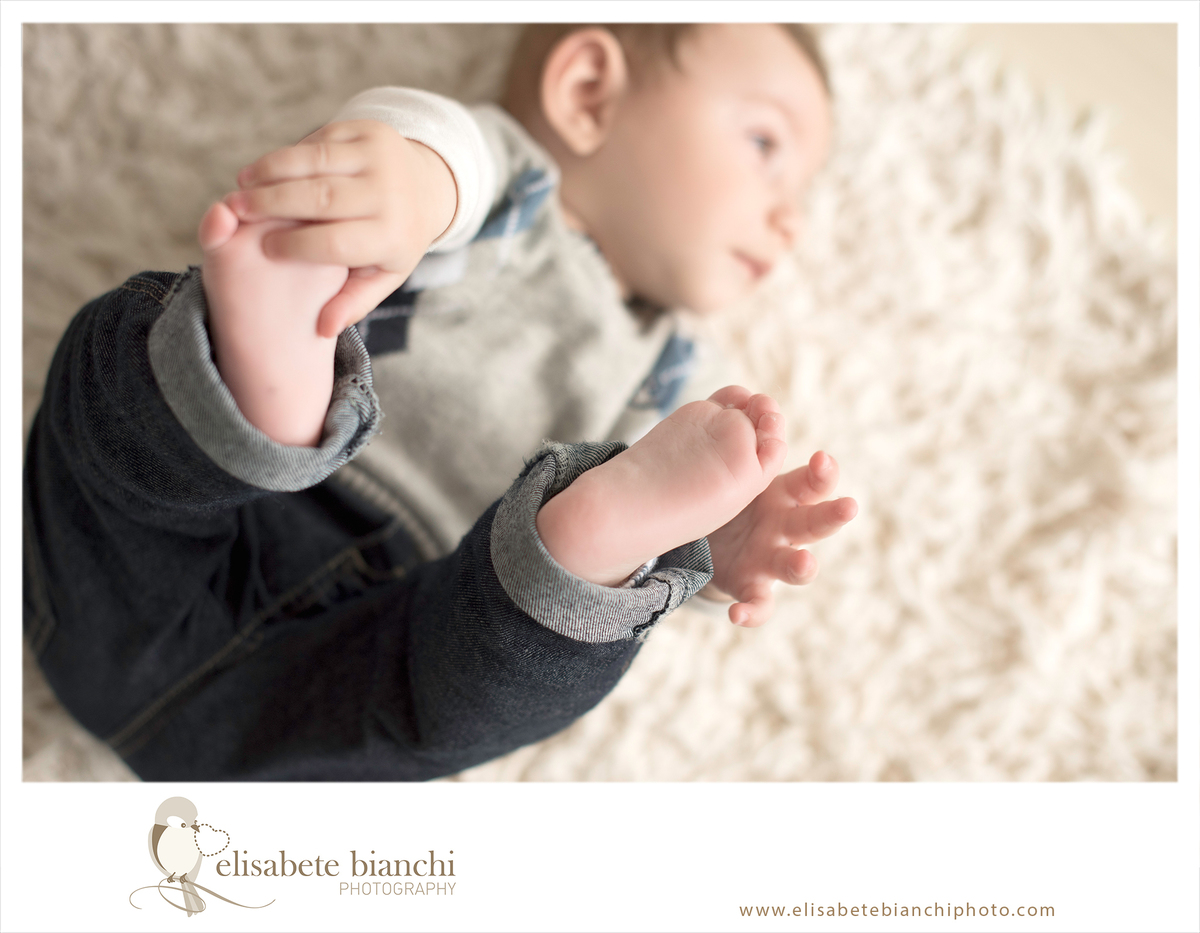 Fotos 7 meses bebê acompanhamento fotográfico semestral Caxias do Sul