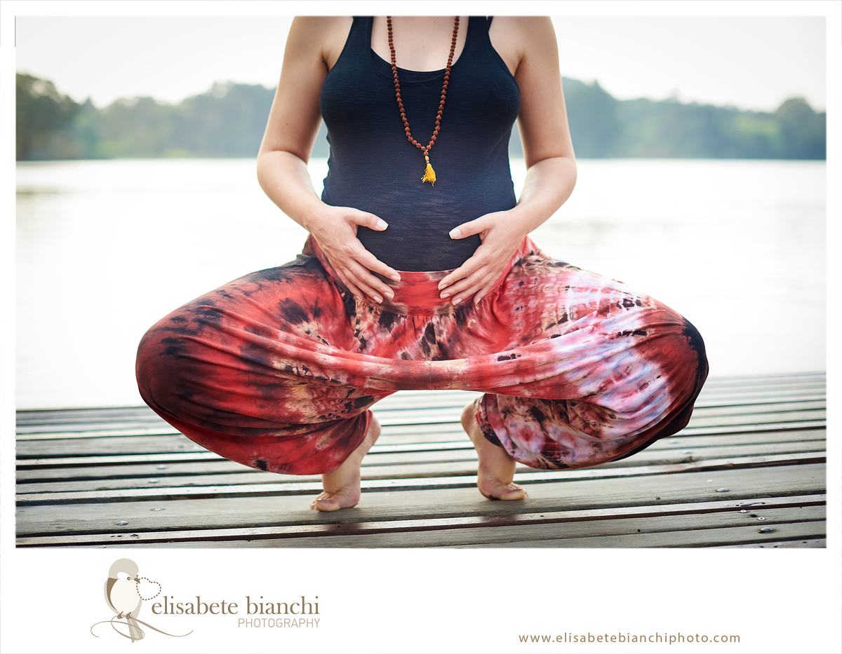 Gestação em fotos ensaio fotográfico externo Caxias do Sul conexão com a natureza