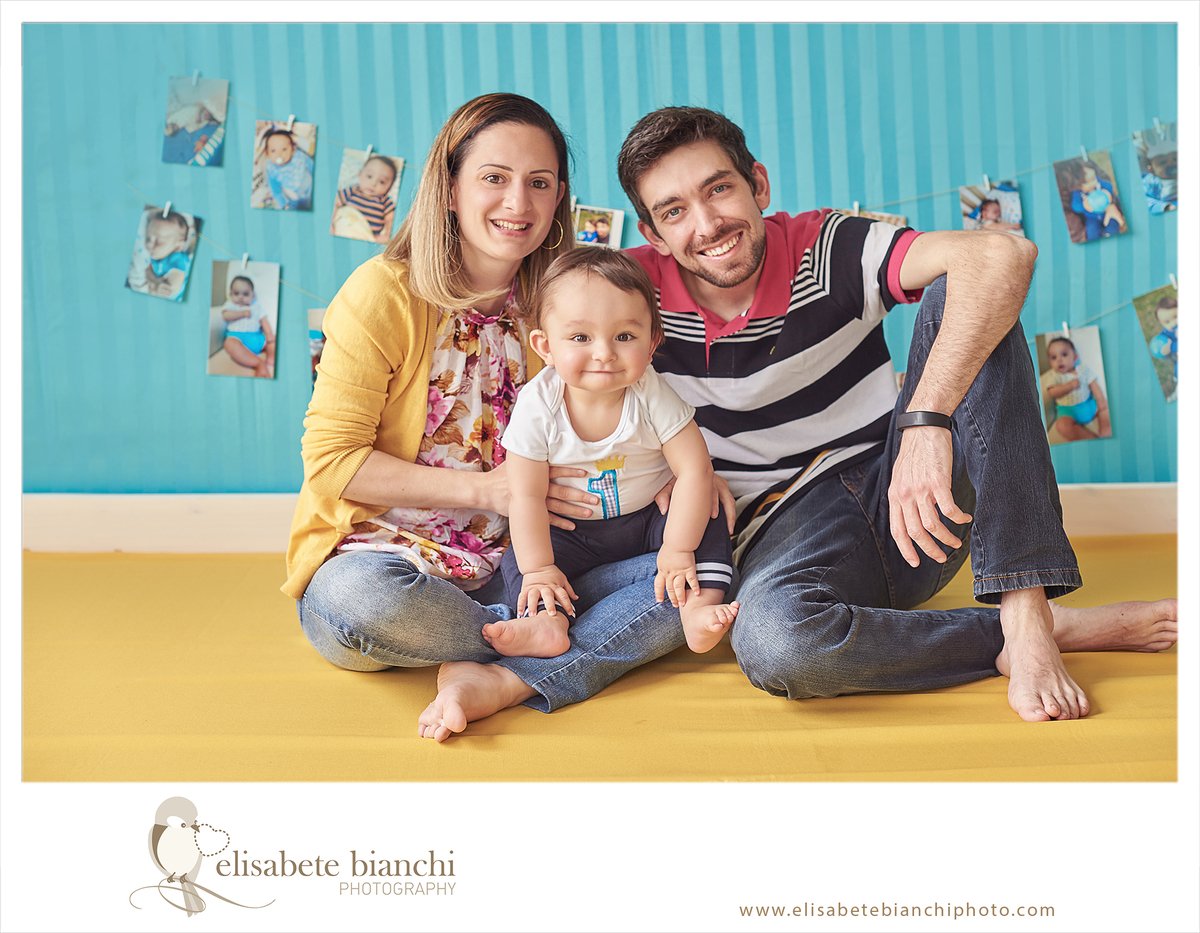 Cake Smash sessão de fotos 1 aninho esmaga o bolo ensaio de aniversário bebê Caxias do Sul