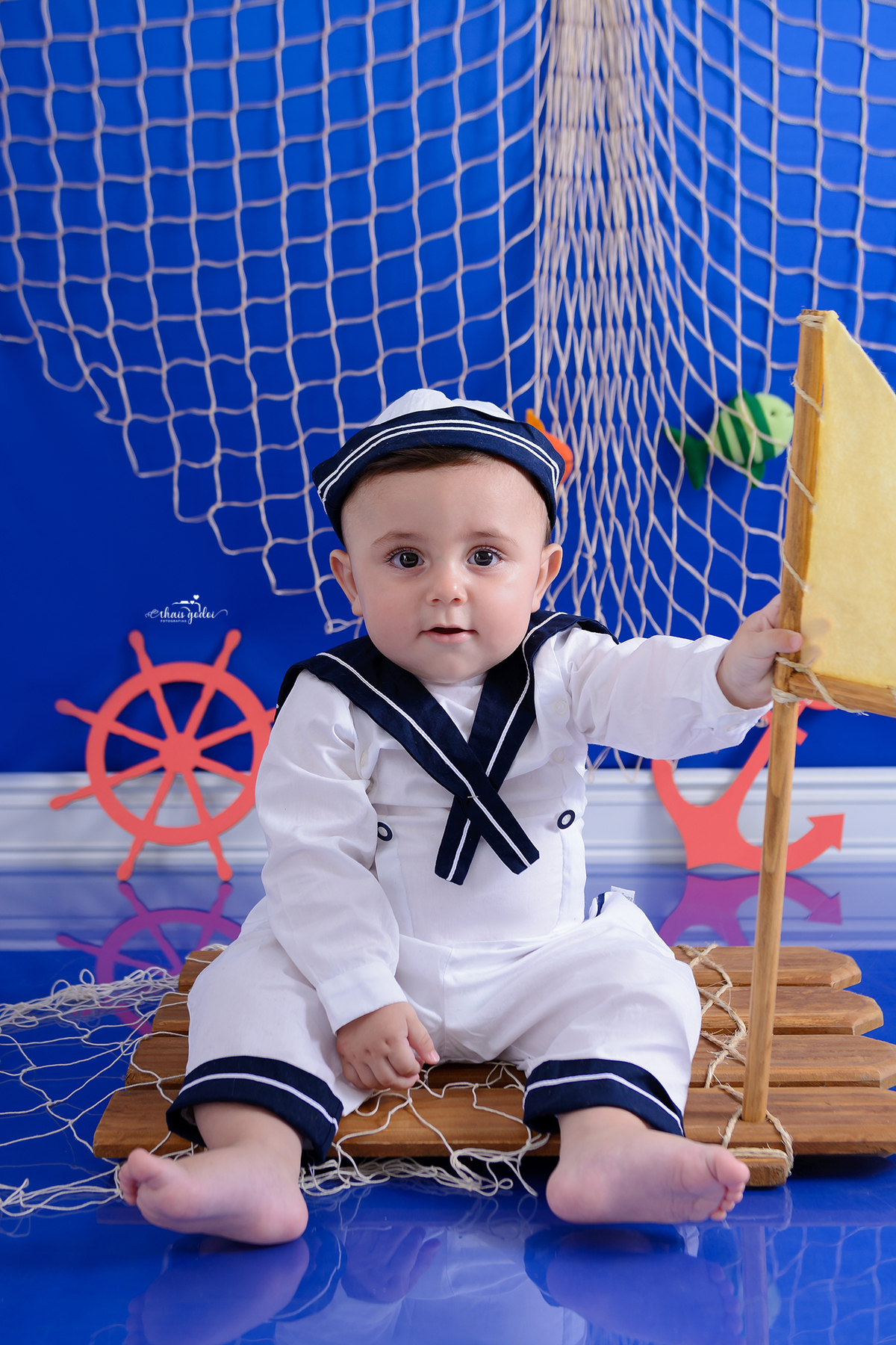 Bebê 9 meses - acompanhamento bebê 9 meses - acompanhamento bebê -ensaio bebê marinheiro