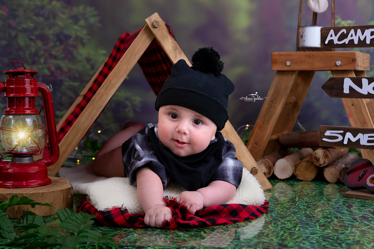 Bebê 5 meses - acompanhamento bebê 5 meses - acompanhamento bebê -ensaio bebê acampamento
