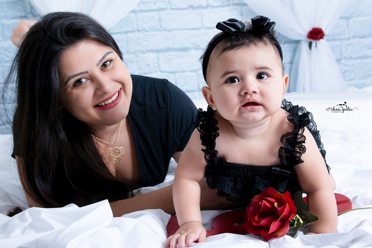 ensaio bebê 8 meses, ensaio bebê dia das mães