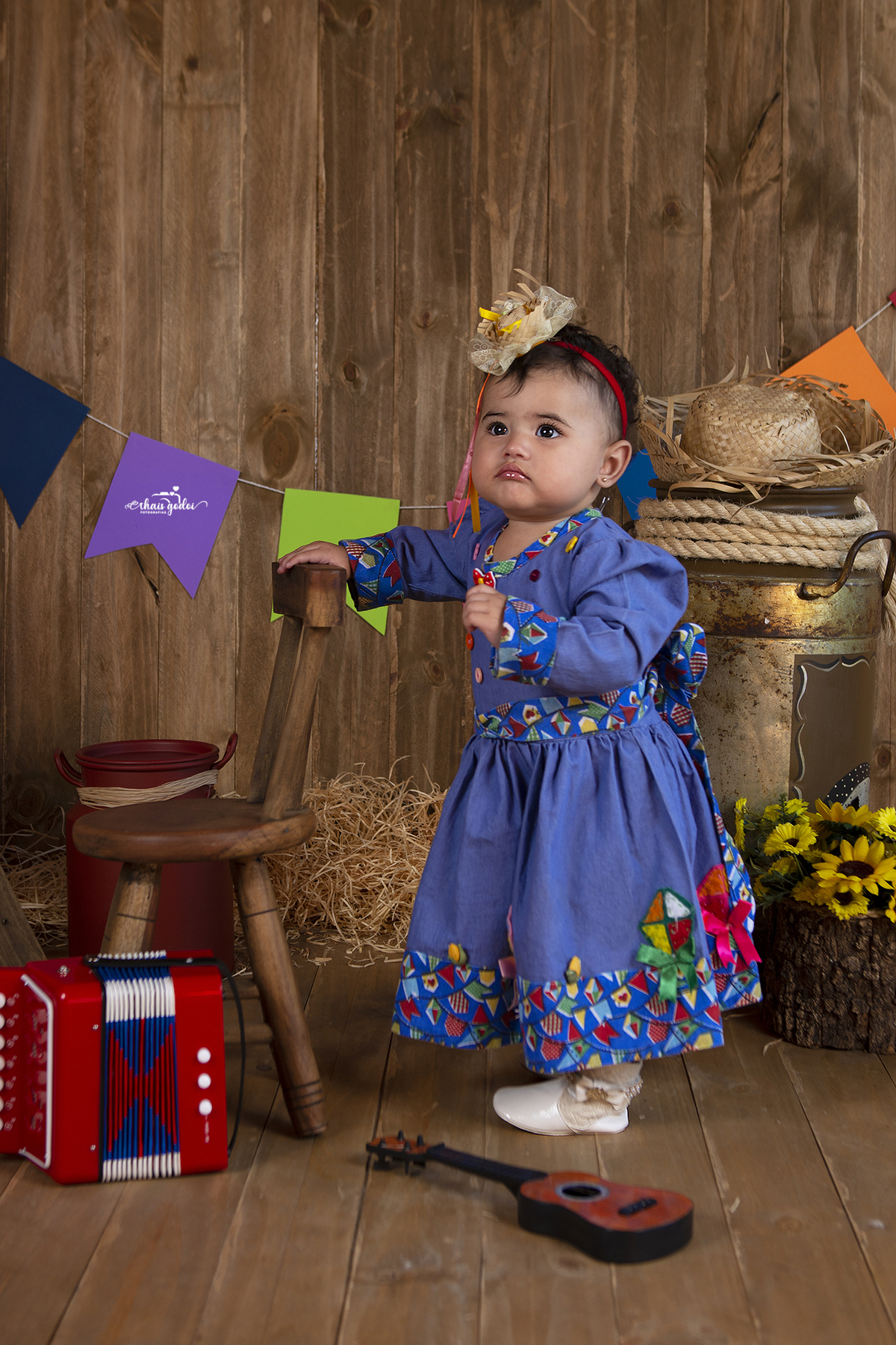 ensaio bebê 10 meses, ensaio bebê festa junina