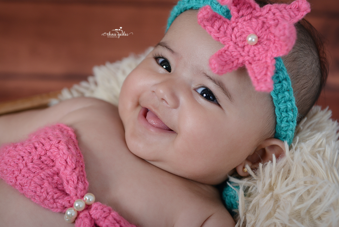 ensaio bebê 4 meses, ensaio bebê sereia