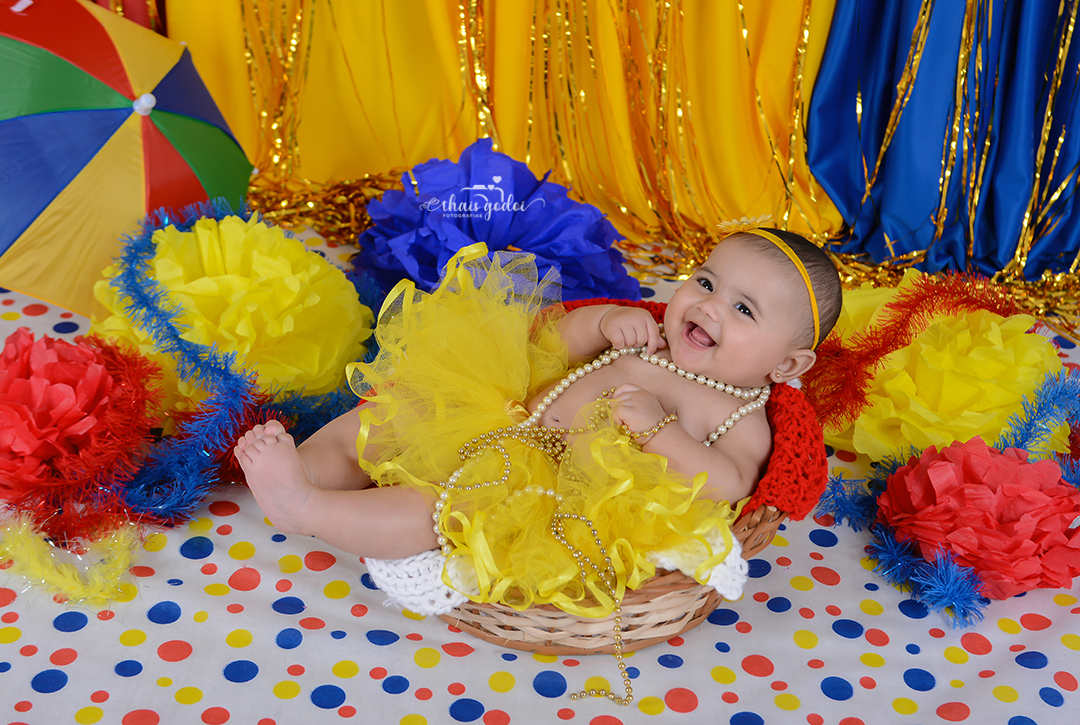 ensaio bebê 5 meses, ensaio bebê carnaval