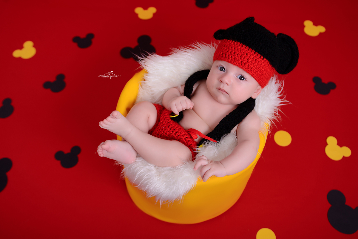 ensaio mickey, mesmversário menino