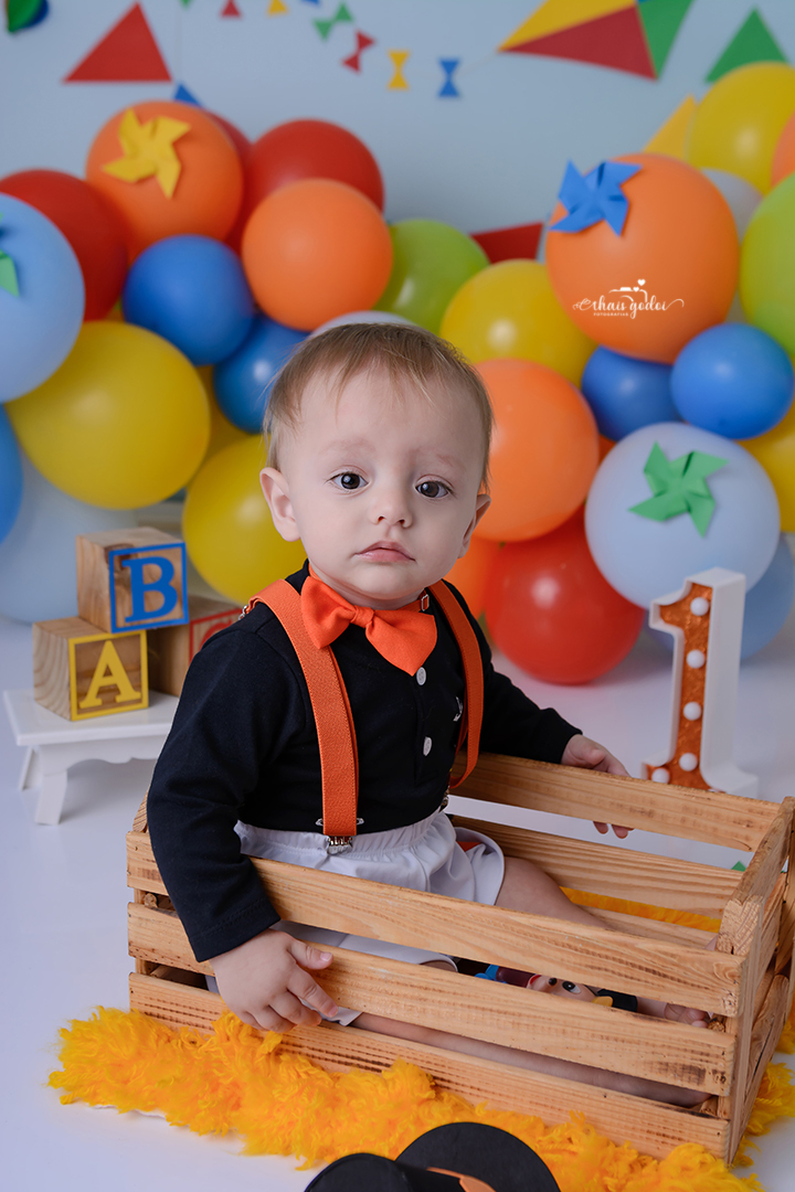 Ensaio Mundo Bita, ensaio de 1 aninho menino