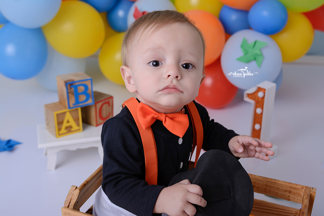 Ensaio Mundo Bita, ensaio de 1 aninho menino