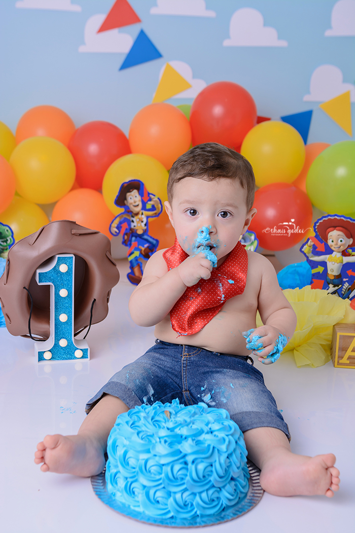 Smash the Cake Toy Story, ensaio Toy Story