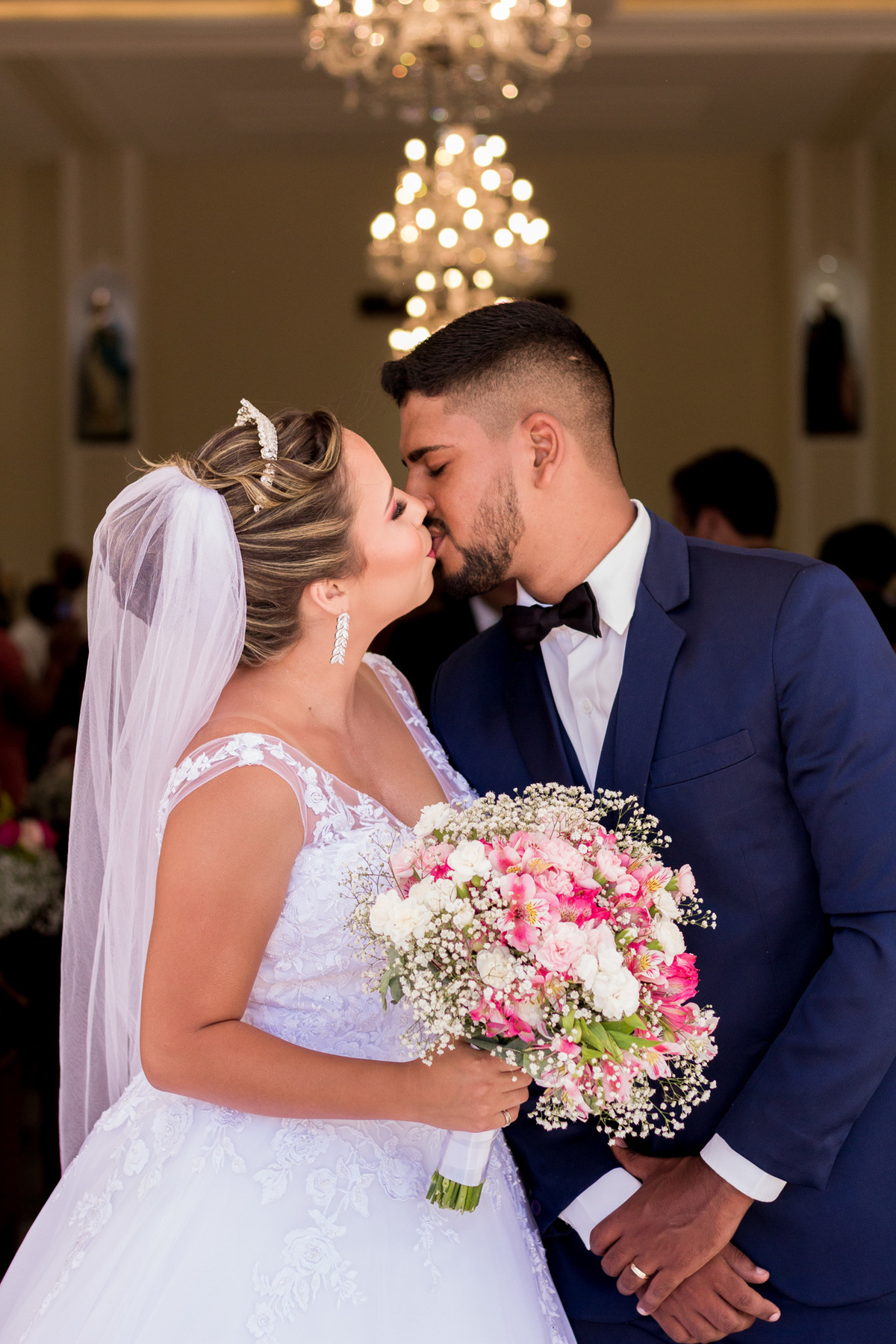 Fotografia de casamento no campo Angélica e Gabriel