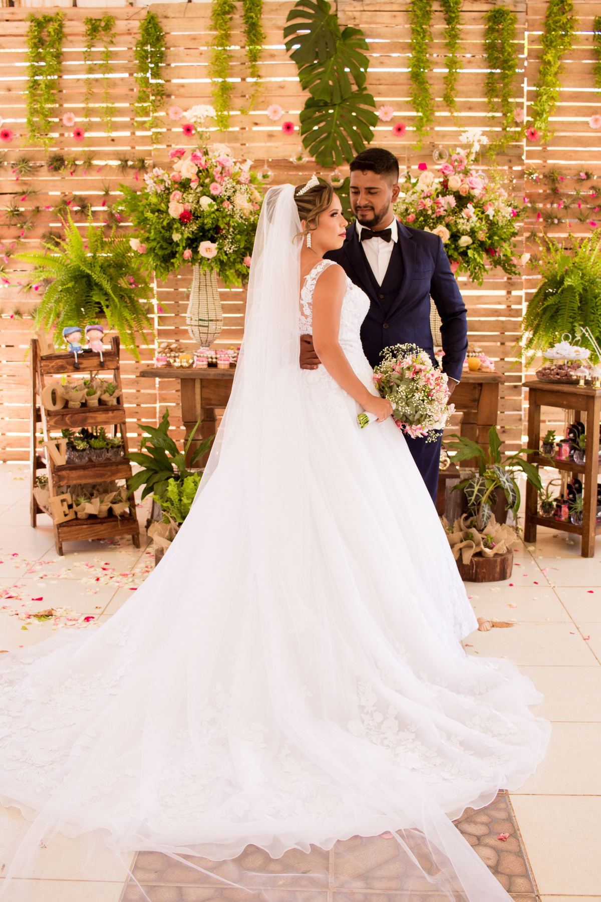 Fotografia de casamento no campo Angélica e Gabriel