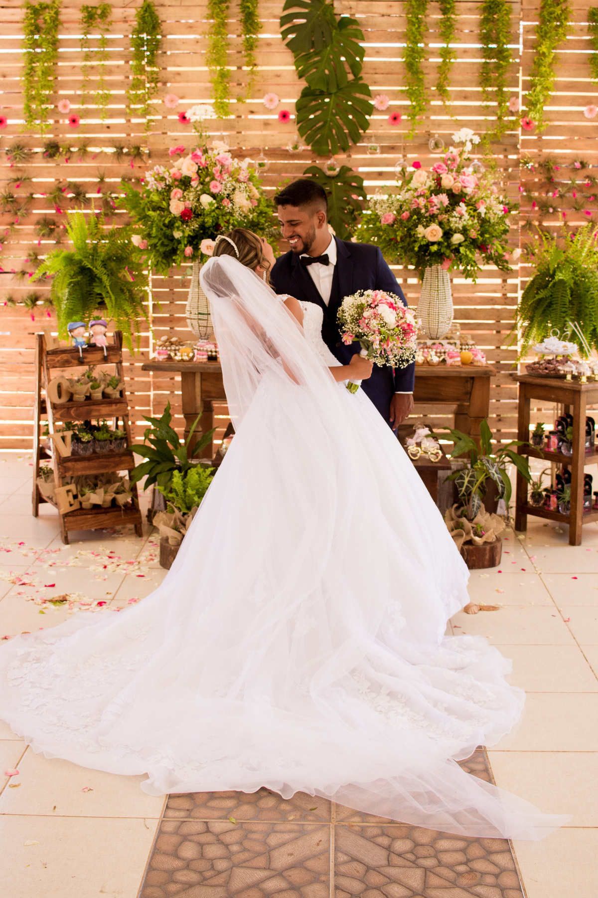 Fotografia de casamento no campo Angélica e Gabriel