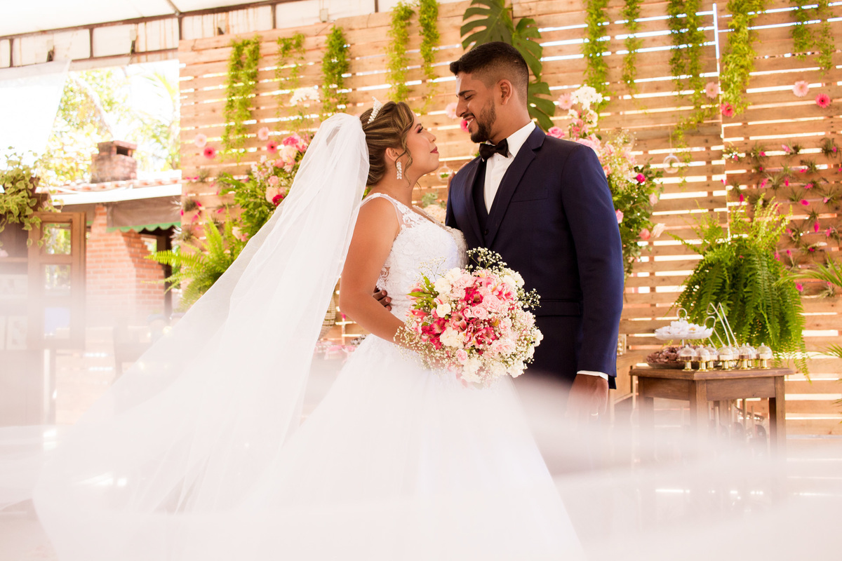 Fotografia de casamento no campo Angélica e Gabriel