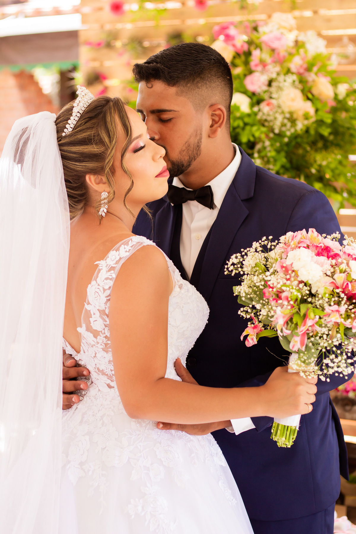 Fotografia de casamento no campo Angélica e Gabriel
