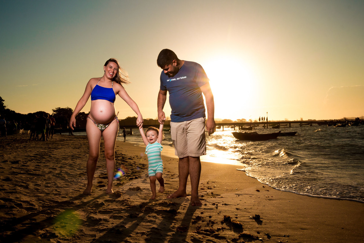 Fotografia de Gestante em Búzios - RJ