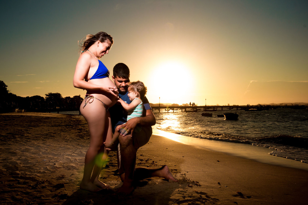 Fotografia de Gestante em Búzios - RJ