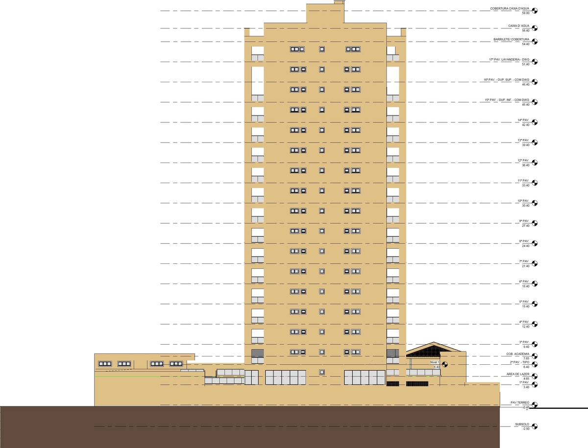 FACHADA LATERAL ESQUERDA
