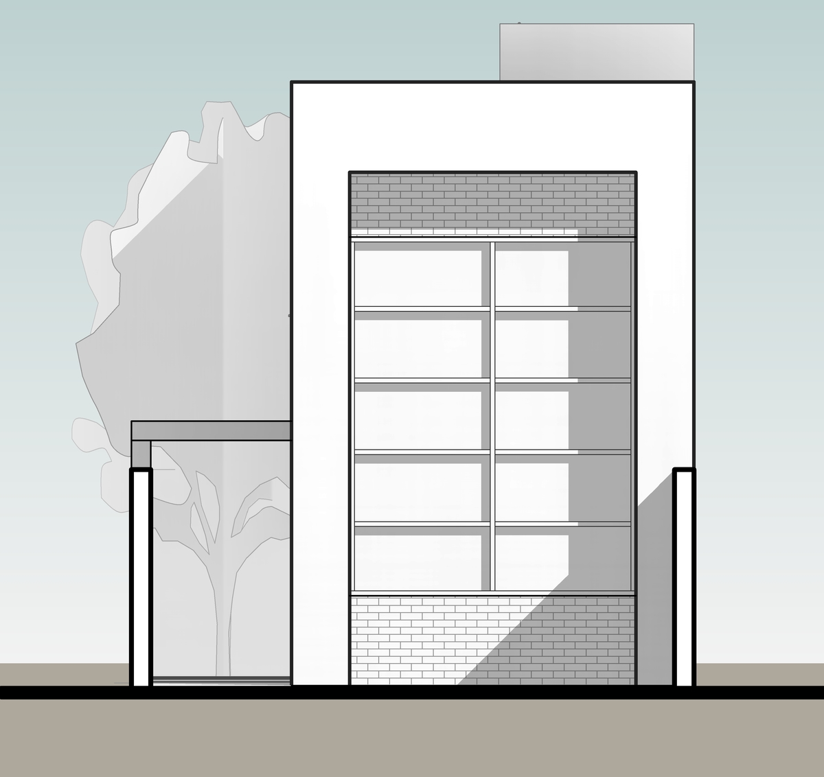 FACHADA PROFUNDIDADE