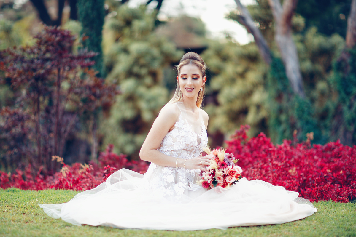 vestido de princesa para noivas