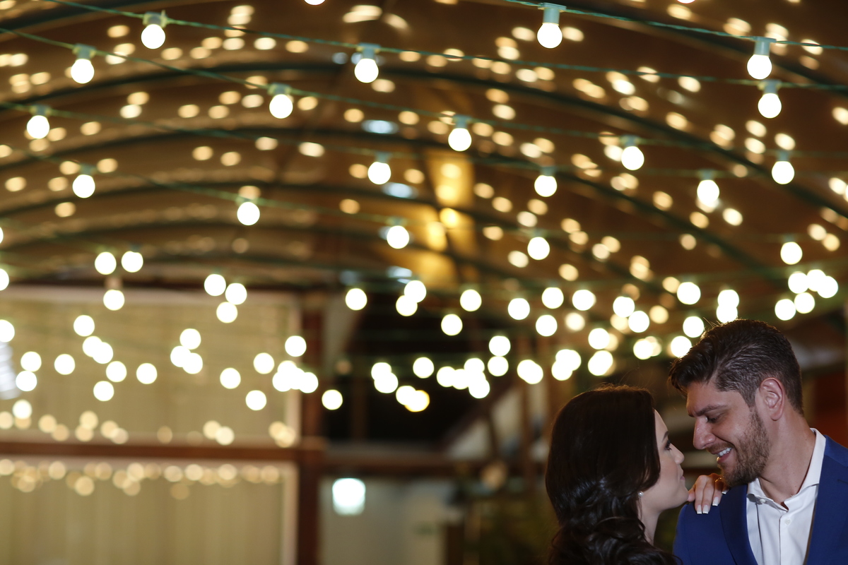 varal de luzes para casamento Goiânia