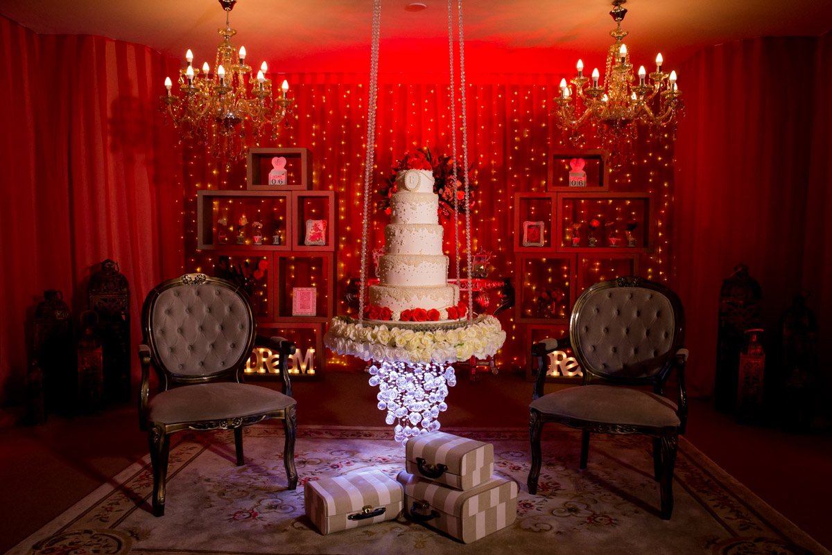 decoração em vermelho novo iris supreme