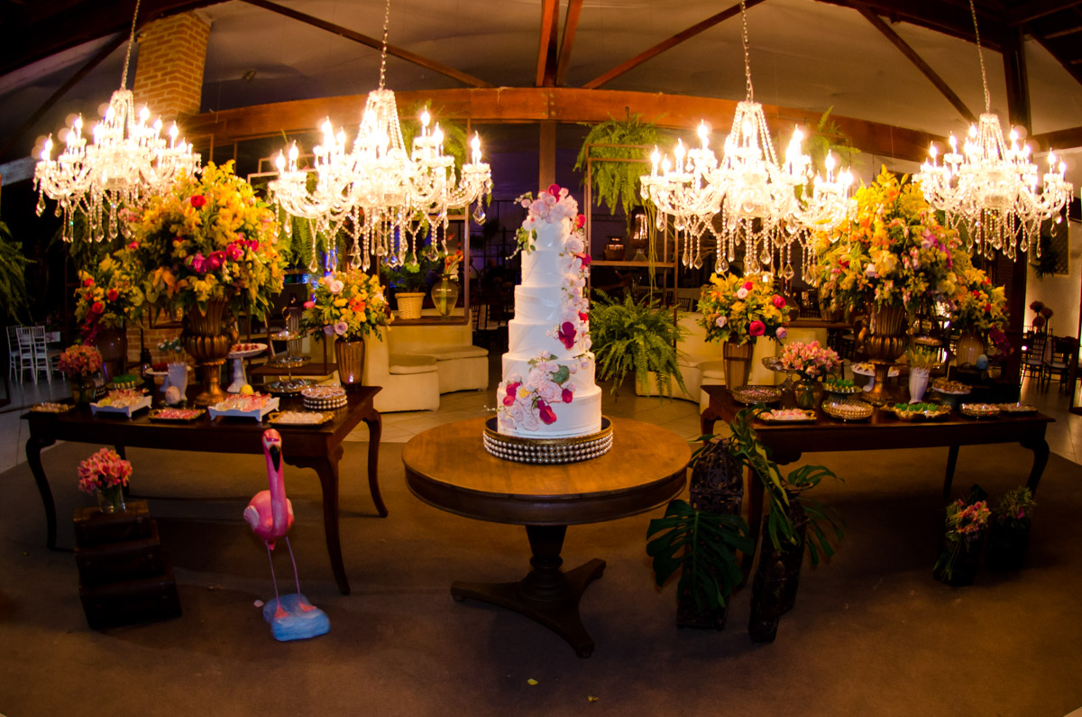 decoração para festa com flamingo fotografo fabio doria
