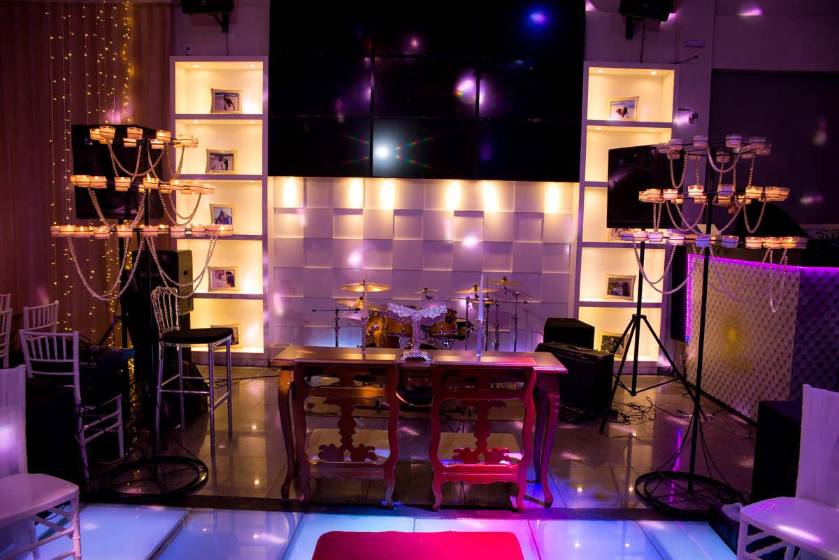 decoração com detalhes em velas salão solarium fotógrafo fabio doria