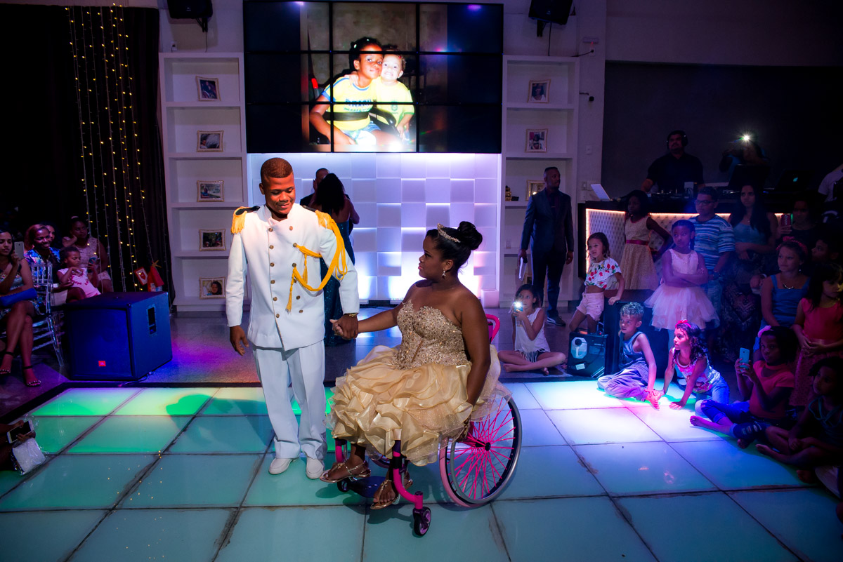 Valsa de 15 anos cadeirante