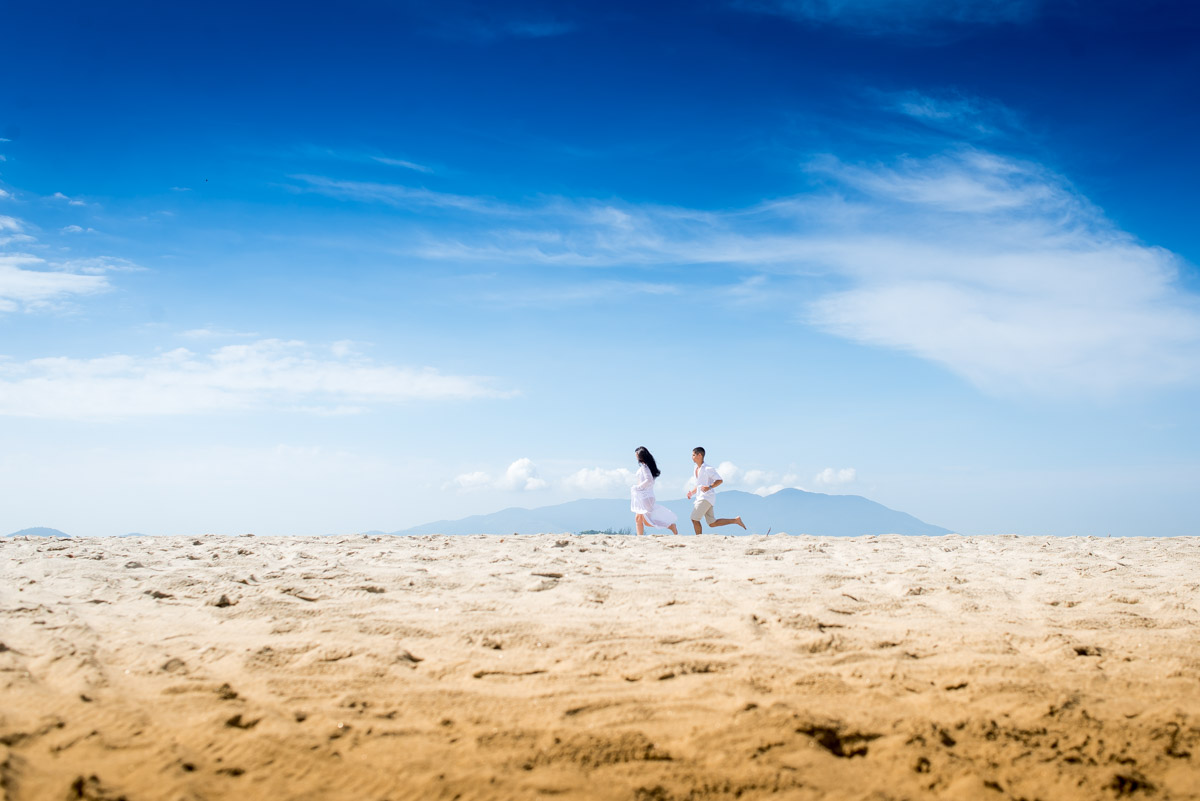 pré wedding na praia 