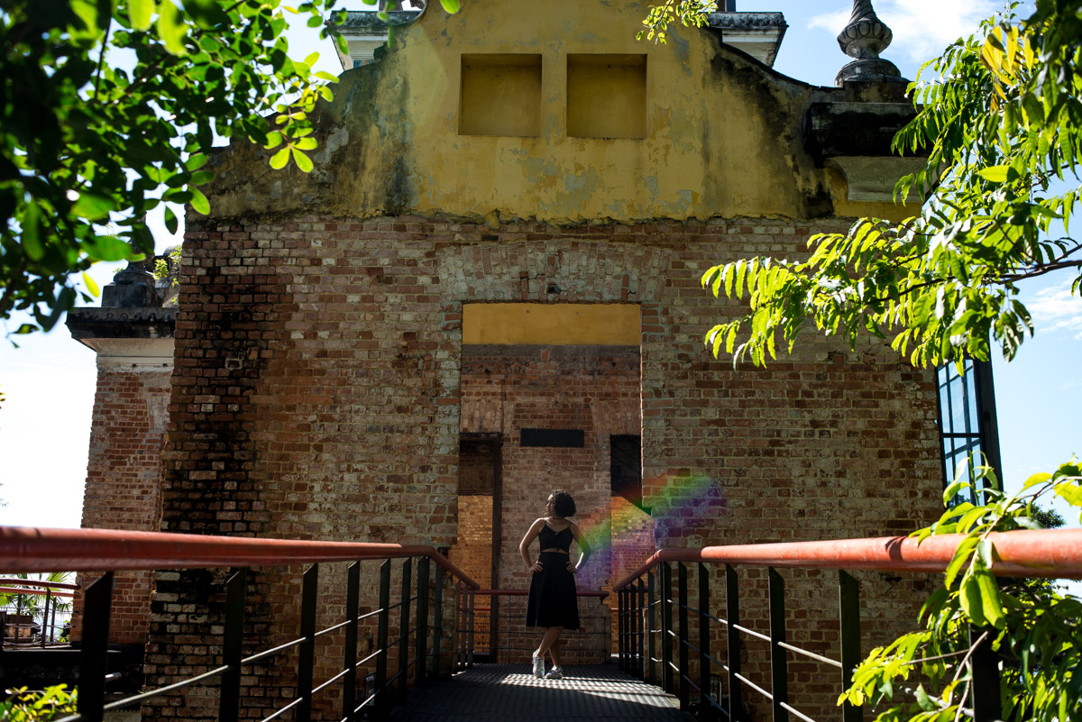 ensaio externo parque das ruínas na escada fotógrafo fabio doria o melhor do rio 