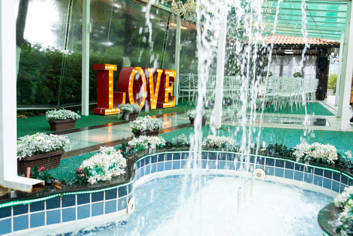 chafariz do salão sítio mil maravilhas 