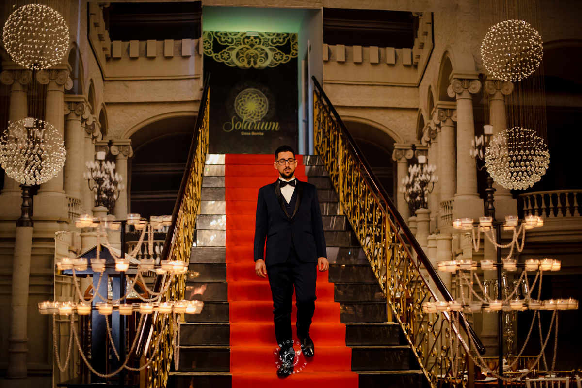 casamento decoração salão solarium em bangu noiva entrando fotógrafo fabio doria o melhor do rio de janeiro noivo entra depois da noiva