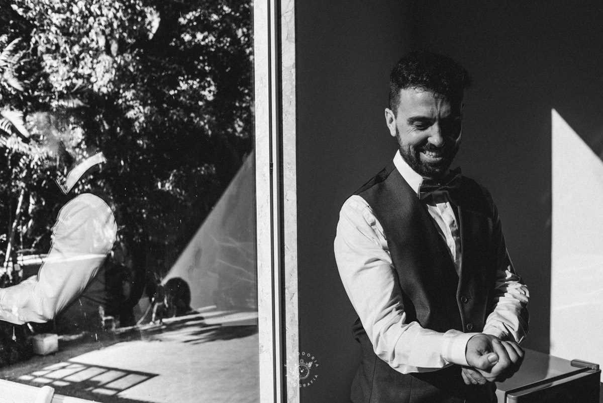 Making of noivo suíte do salão  Ballroom Alto da Boa vista - Fotógrafo de Casamento Fabio Doria o melhor do Rio de Janeiro 