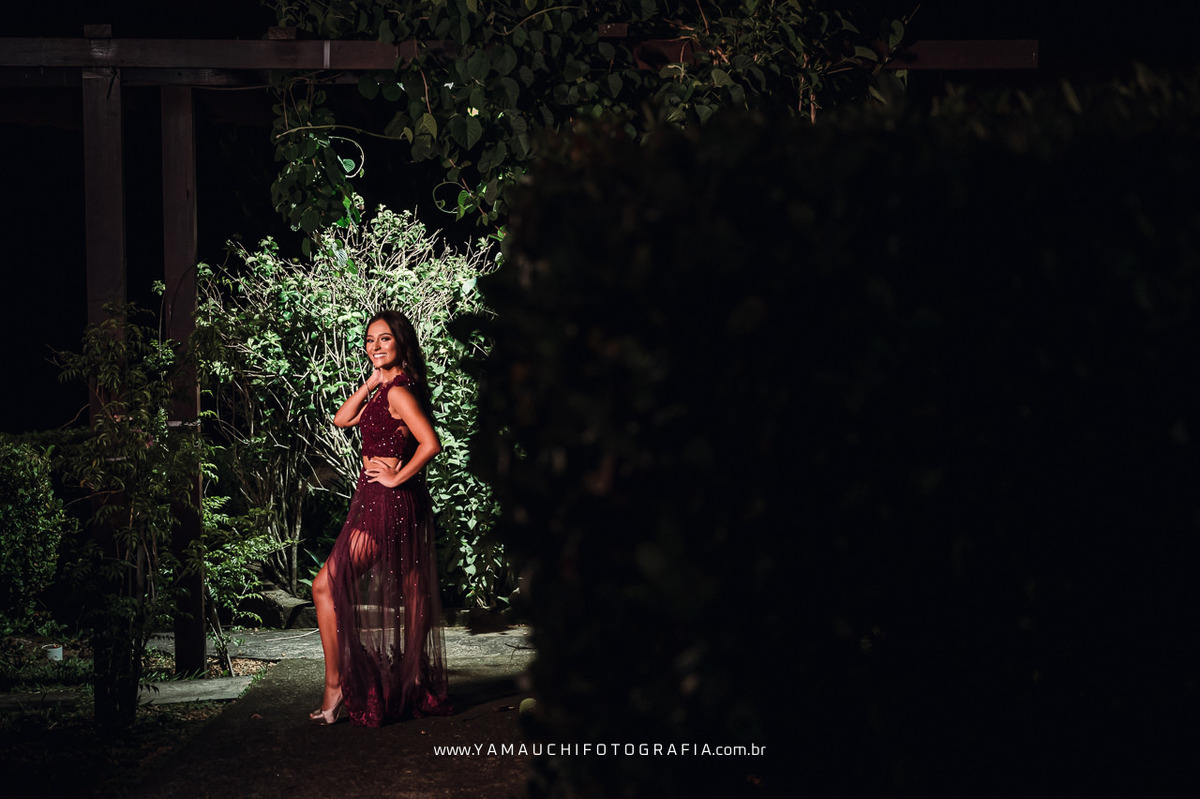 Fotografia de debutante em aniversário de 15 anos Alpes de Aruja