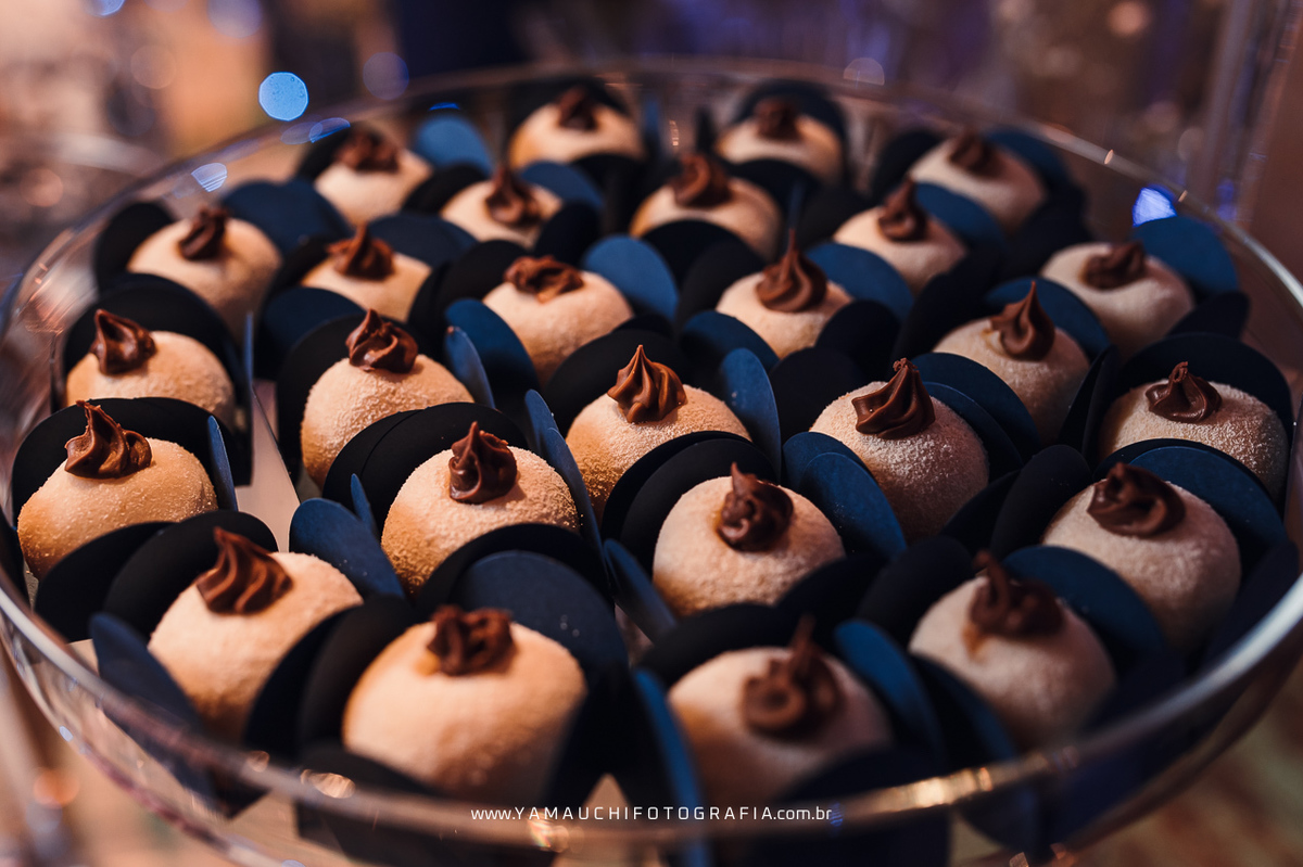 Doces finos para festas e eventos