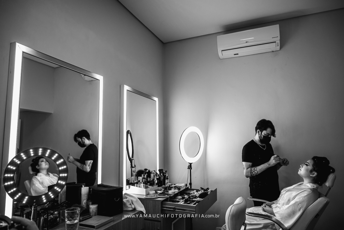 Making of da noiva em SP Jacques Janine