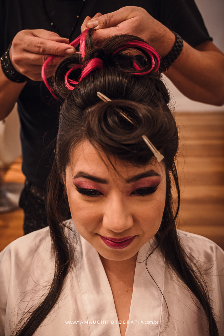 Penteado para casamento