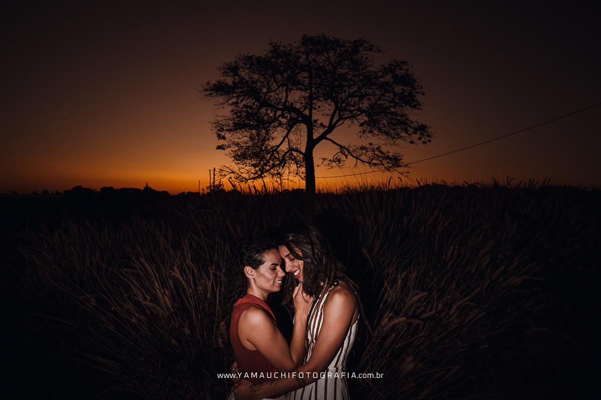 Fotografia de casal em Holambra SP