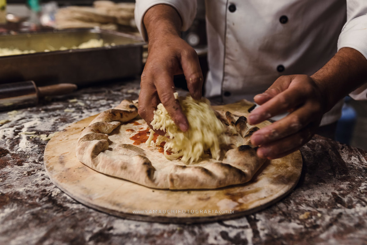 Cardapio para casamento pizza