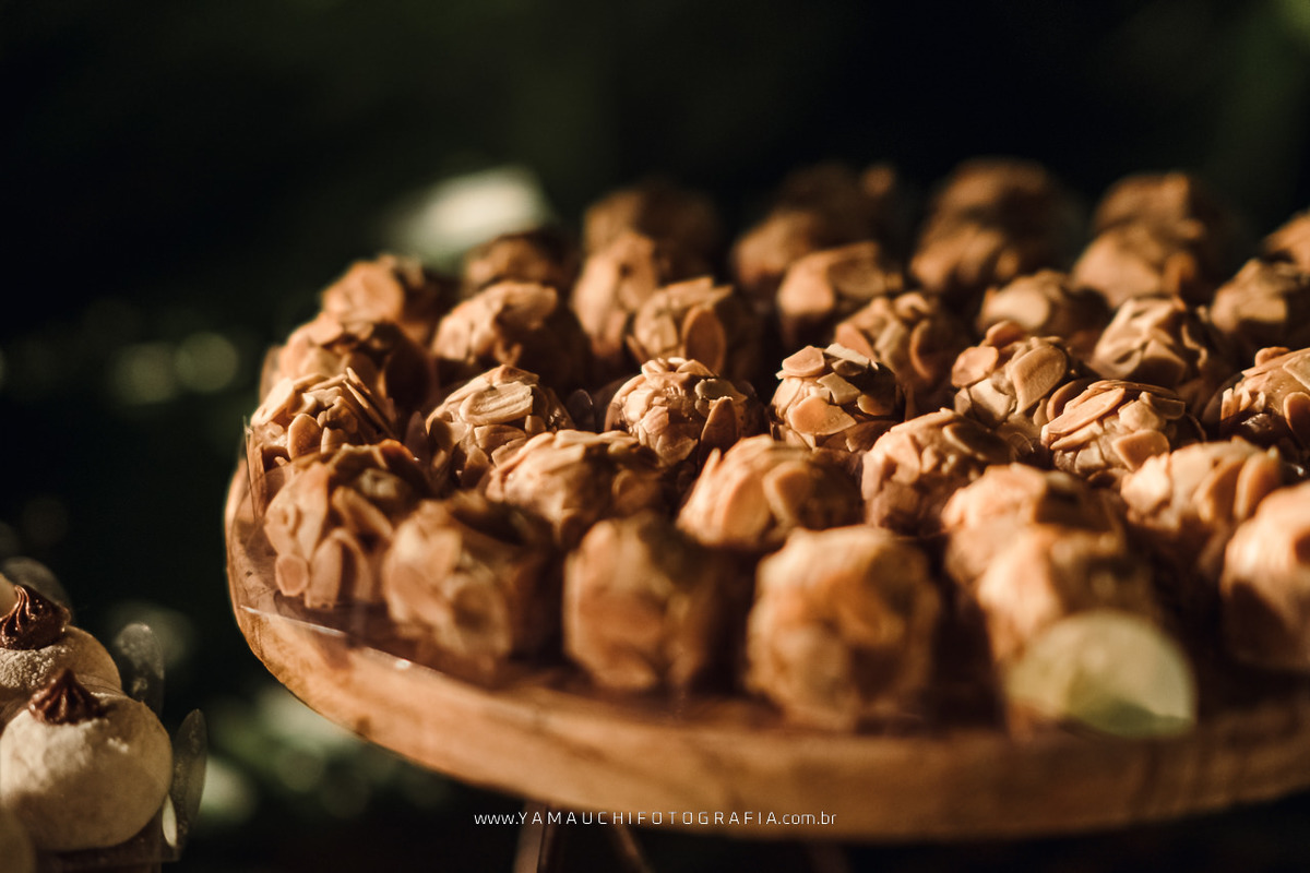 Doces finos para aniversário