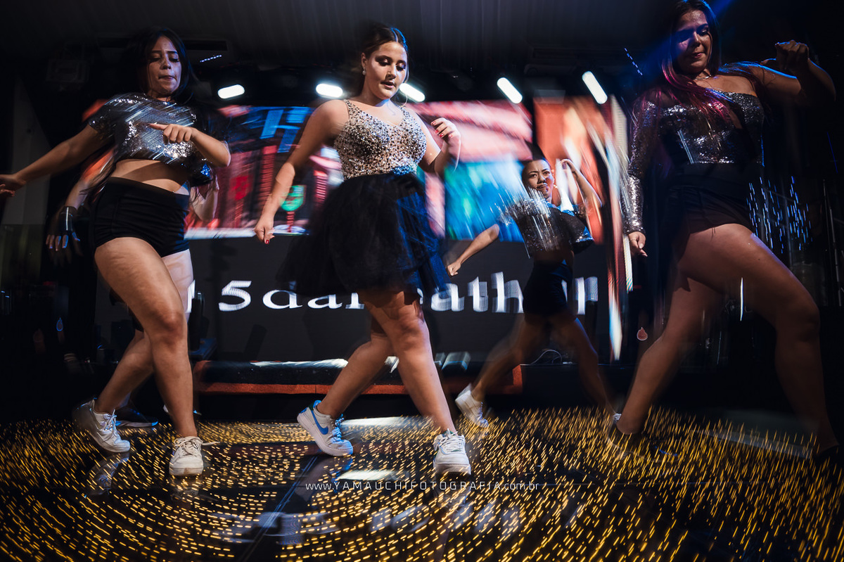 Dança de festa de 15 anos