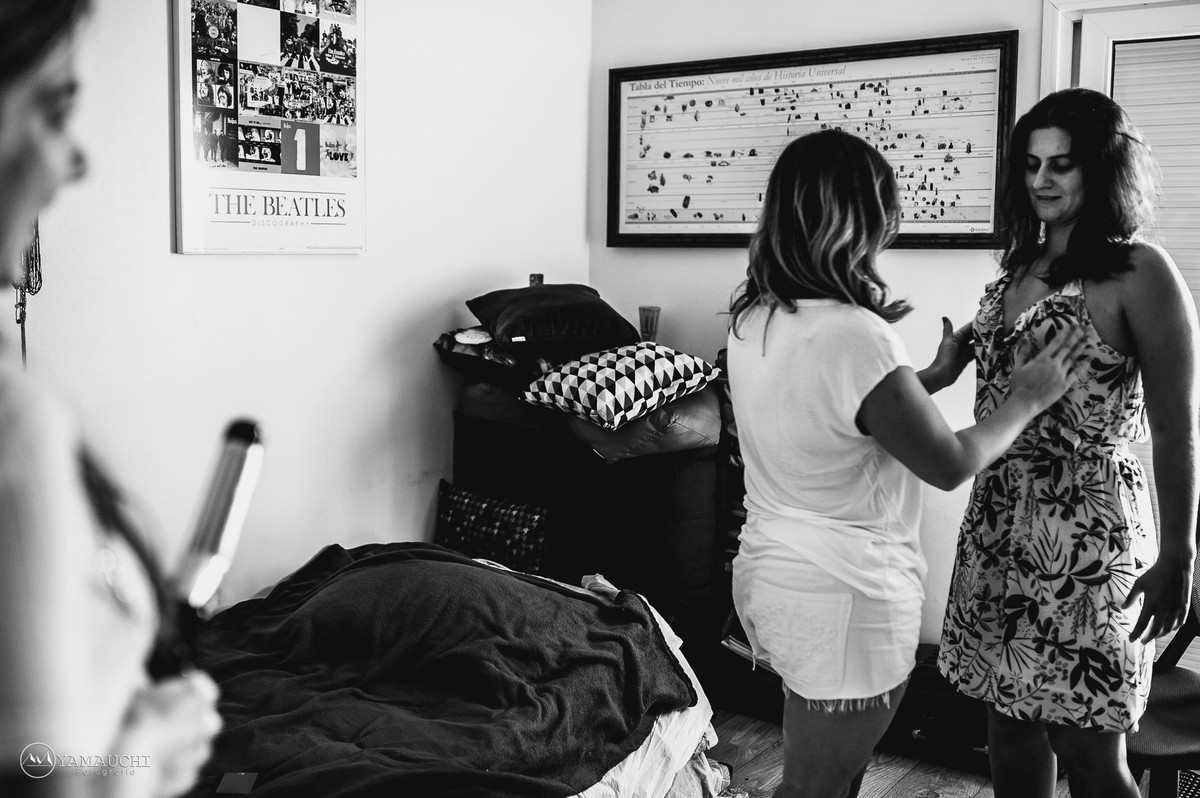 madrinhas no making of