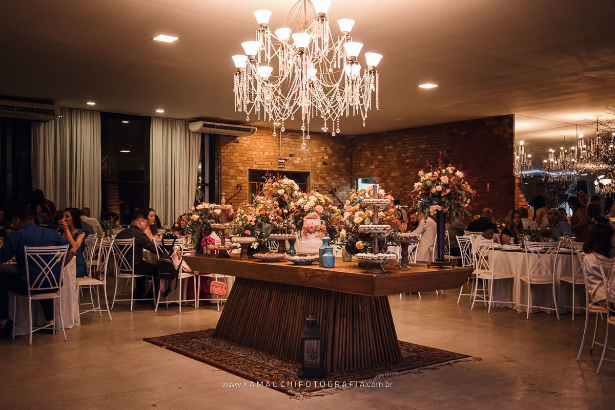 Decoração de casamento rústica