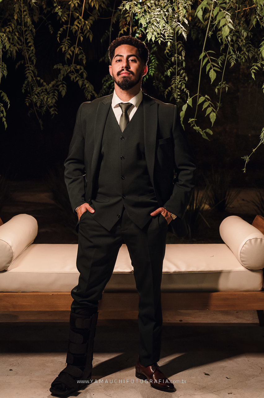 Terno para noivo em São Paulo